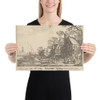 November - Wenceslaus Hollar - 1628–29 - Photo Paper Poster Museum quality 7738628