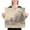 November - Wenceslaus Hollar - 1628–29 - Photo Paper Poster Museum quality 7738628