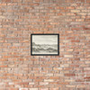 Autre Vue Particulière de Paris depuis Nôtre Dame, Jusques au Pont de la Tournelle - Jacques Rigaud - 1729 - Matte Paper Framed Poster Museum quality 7723937