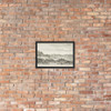 Autre Vue Particulière de Paris depuis Nôtre Dame, Jusques au Pont de la Tournelle - Jacques Rigaud - 1729 - Matte Paper Framed Poster Museum quality 7723937