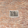 Realm of Juno - Wenceslaus Hollar - 1646 - Matte Paper Framed Poster Museum quality 7741106