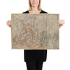 The Arming of Bellona - Laurent Hubert - 18th century - Photo Paper Poster Museum quality 7747211