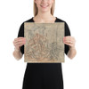 The Arming of Bellona - Laurent Hubert - 18th century - Photo Paper Poster Museum quality 7747211