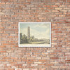 View of the Wilderness at Kew - William Marlow - 1763 - Photo Paper Framed Poster Museum quality 7740372