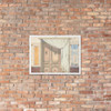 Pompeiian Design for Doorway and Wall with Curtain (possibly for Deepdene, Dorking, Surrey) - Jules-Edmond-Charles Lachaise - second half 19th century - Photo Paper Framed Poster Museum quality 7741732