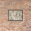 The Carpenter - Allart van Everdingen - Photo Paper Framed Poster Museum quality 7724526
