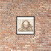 Design for an Overdoor Decoration with Variant (recto); Sketch of a Marbled Wall (verso) - Anonymous, Italian, Bolognese, 18th century - 1740–60 - Matte Paper Framed Poster Museum quality 7744313