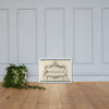 Sofa, in Chippendale Drawings, Vol. I - Thomas Chippendale - 1760 - Matte Paper Framed Poster Museum quality 7747936