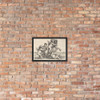 Four small boys and a goat - Wenceslaus Hollar - 1647 - Photo Paper Framed Poster Museum quality 7738938