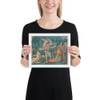The Passing of Venus - Sir Edward Burne-Jones - 1898 - Matte Paper Framed Poster Museum quality 7744449