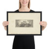 The Wife of Ceteus burnt on the Pile of her Husband - Edward Francis Burney - 1790–1800 - Matte Paper Framed Poster Museum quality 7744394