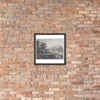 View of the Château de Sainte-Colombe in Dauphiné - Jean Jacques de Boissieu - 1800 - Photo Paper Framed Poster Museum quality 7745823