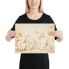 The Education of a Dog - Jean Honoré Fragonard - n.d. - Paper Poster Museum quality 7741534