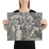 The Judgment of Solomon - Georg Pencz - Canvas Museum quality 7720017