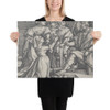 The Judgment of Solomon - Georg Pencz - Canvas Museum quality 7720017