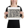 The Judgment of Solomon - Georg Pencz - Canvas Museum quality 7720017