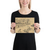 Two Landscapes - Rodolphe Bresdin - Paper Poster Museum quality 7744098