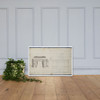 Library Table, from Chippendale Drawings, Vol. II - Thomas Chippendale - 1760 - Matte Paper Framed Poster Museum quality 7748270