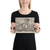 The Triumph of Time - Philips Galle - 1574 - Photo Paper Poster Museum quality 7723931