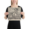 The Triumph of Time - Philips Galle - 1574 - Photo Paper Poster Museum quality 7723931