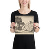 Title: Roman Ruins - Wenceslaus Hollar - ca. 1650 - Photo Paper Poster Museum quality 7739966