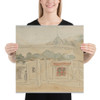 Figure in a Doorway - Eugène Delacroix - 1832 - Photo Paper Poster Museum quality 7745068