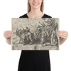 The Triumph of Peace, from The Cycle of the Vicissitudes of Human Affairs, plate 8 - Cornelis Cort - 1564 - Photo Paper Poster Museum quality 7746966