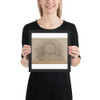 Ornamental Design - Anonymous, French, 18th century - 18th century - Photo Paper Framed Poster Museum quality 7743651