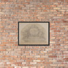 Ornamental Design - Anonymous, French, 18th century - 18th century - Photo Paper Framed Poster Museum quality 7743651