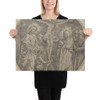 The Crucifixion (Round) (copy) - Albrecht Dürer - n.d. - Canvas Museum quality 7724250