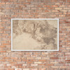 Woodland Scene with Light Sketch of a Madonna and Child - Girolamo Muziano - 1528–92 - Photo Paper Framed Poster Museum quality 7744685