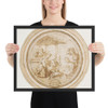 Adoration of the Shepherds - Anonymous, Italian, 16th century - 16th century - Matte Paper Framed Poster Museum quality 7743243