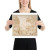Coastal Landscape - Gherardo Cibo - 1512–1600 - Paper Poster Museum quality 7743904