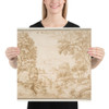 Coastal Landscape - Gherardo Cibo - 1512–1600 - Paper Poster Museum quality 7743904