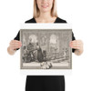 Air - Abraham Bosse - ca. 1648 - Paper Poster Museum quality 7724869