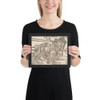 The Great Triumphal Car third sheet - Albrecht Dürer - n.d. - Matte Paper Framed Poster Museum quality 7725238