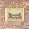 A Game of Cribbage or Boney's Last Shuffle - George Cruikshank - June 6, 1814 - Photo Paper Framed Poster Museum quality 7739657