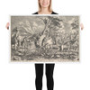 The Triumph of Time - Philips Galle - 1574 - Photo Paper Framed Poster Museum quality 7723965