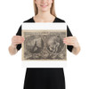 Christmas Eve, 1862 (from Harper's Weekly) - Thomas Nast - January 3, 1863 - Paper Poster Museum quality 7740476