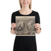 Christmas Eve, 1862 (from Harper's Weekly) - Thomas Nast - January 3, 1863 - Paper Poster Museum quality 7740476