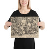 Everyman - Pieter van der Heyden - ca.1558 - Paper Poster Museum quality 7723883