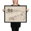 Sketching, No. 1 - James McNeill Whistler - 1861 - Matte Paper Framed Poster Museum quality 7741757