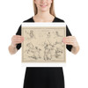 Songs: "O would t'were my lot..." - Henry Thomas Alken - 1822 - Paper Poster Museum quality 7746878