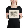 The Little Pool - James McNeill Whistler - 1861 - Matte Paper Framed Poster Museum quality 7741847