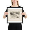 The Little Pool - James McNeill Whistler - 1861 - Matte Paper Framed Poster Museum quality 7741847
