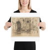 Two Doorways - James McNeill Whistler - 1879–80 - Photo Paper Poster Museum quality 7741922
