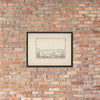 View of Pompeii - Anonymous, French, 19th century - 19th century - Matte Paper Framed Poster Museum quality 7737489
