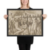 The Annointing of Christ's Body - Adam von Bartsch - 1784 - Photo Paper Framed Poster Museum quality 7723964