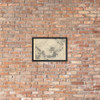 One Quarter of a Design for a Painted Ceiling on Recto. Verso, ornements. - Anonymous, Italian, Piedmontese, 18th century - 1700–1780 - Photo Paper Framed Poster Museum quality 7745601