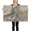 Pieta - Hieronymus (Jerome) Wierix - Canvas Museum quality 7742000